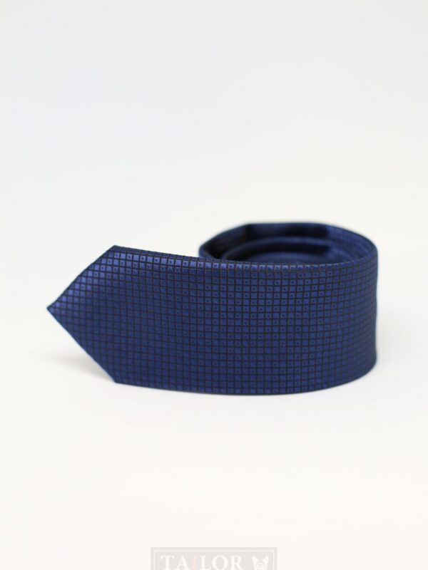 2A8A9087 Kék mitás nyakkendő