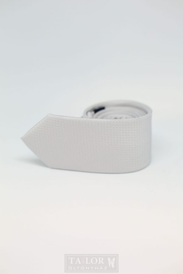 2A8A9089 Fehér mintás nyakkendő