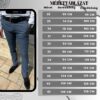 Brown and Peach Abstract Fashion Dress Size Chart Instagram Post Szürke kockás slim nadrág