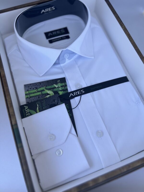 IMG_1332 Fehér comfort fit bambusz ing