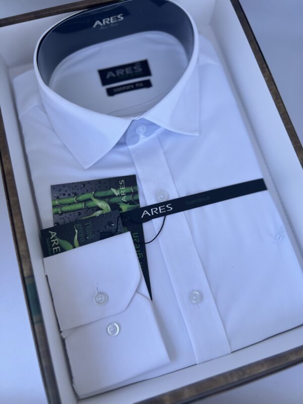 IMG_1334 Fehér comfort fit bambusz ing