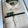 Bézs semi fit bambusz ing